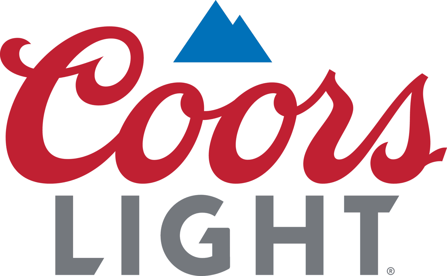 A close up of the word coors light