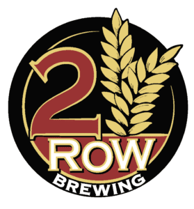A logo of two row brewing