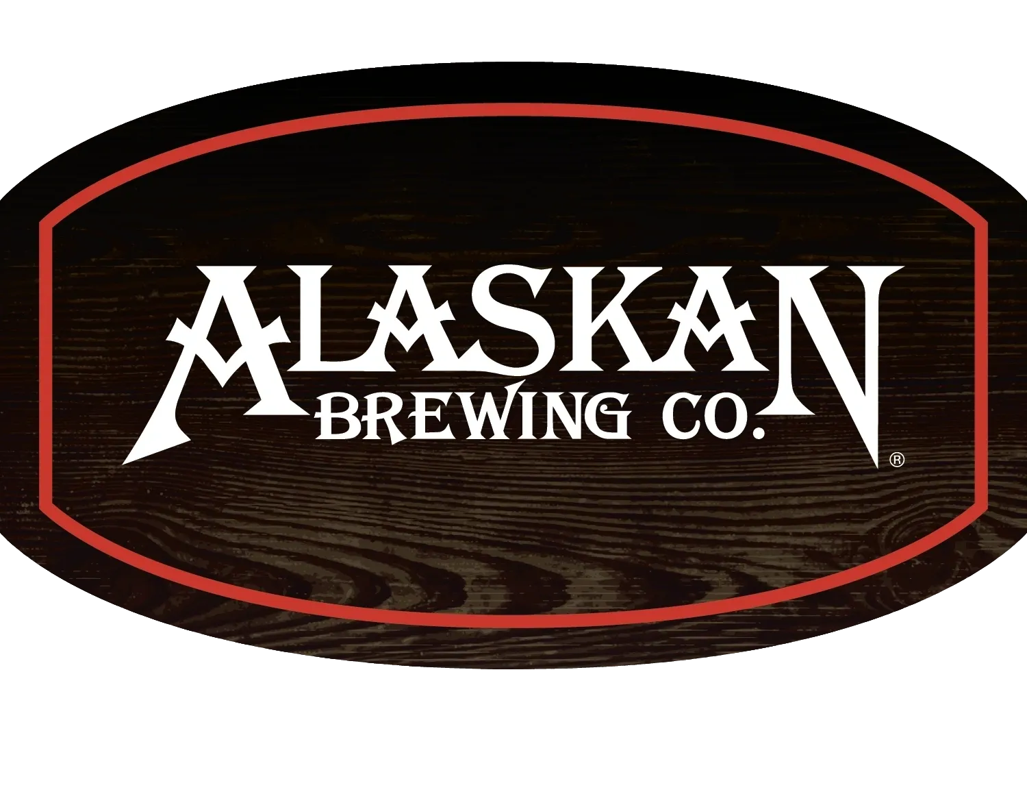 A logo of alaskan brewing company.