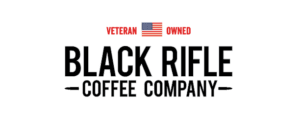 A black rifle coffee company logo.
