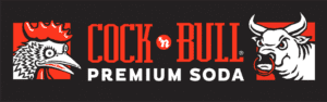 A black and red logo for rock n bull.