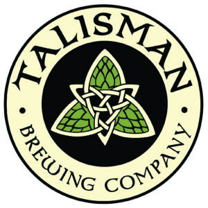 A logo of talisman brewing company