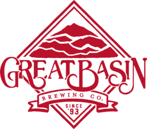 A red logo for great basin outfitters