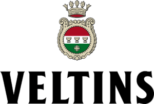 A green background with the word eltin in black letters.