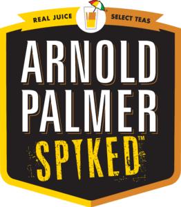 A picture of the arnold palmer spiked logo.