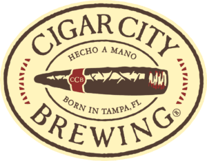 A cigar city brewing logo is shown.