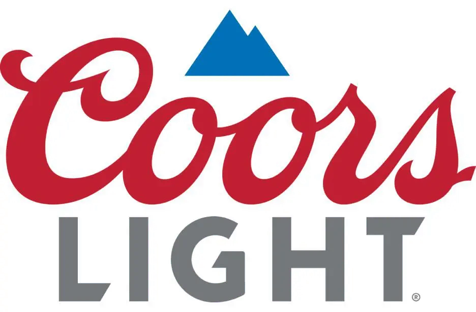 A picture of the coors light logo.